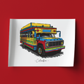 Print: Colombia - Chiva