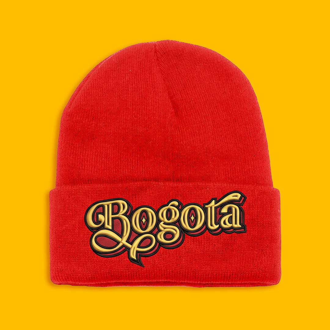 Beanie: Bogotá - Lettering