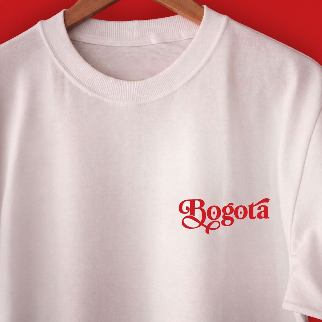 Camiseta: Me encanta vivir en Bogotá