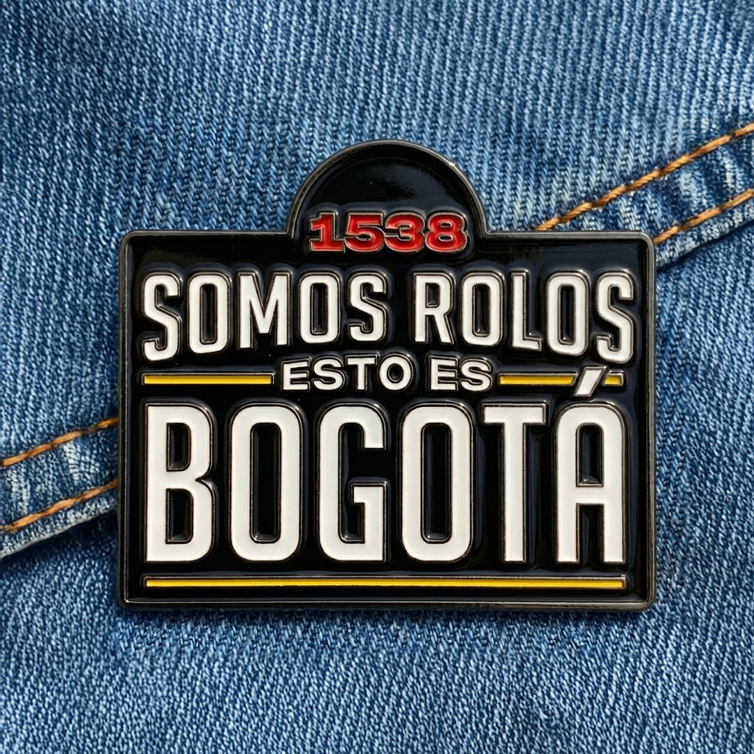 Pin: Bogotá - Tableta Somos Rolos