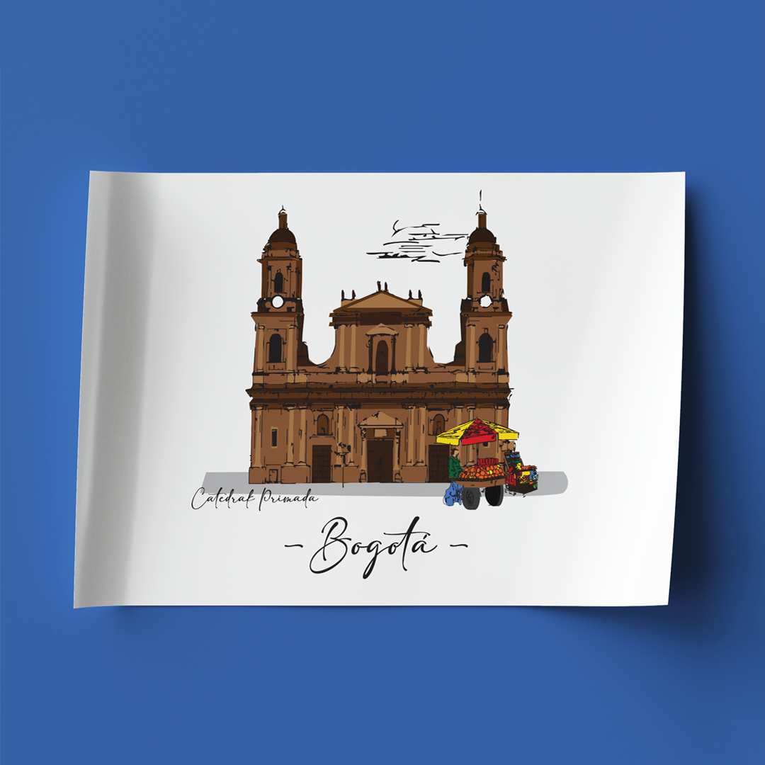 Print: Bogotá - La Catedral