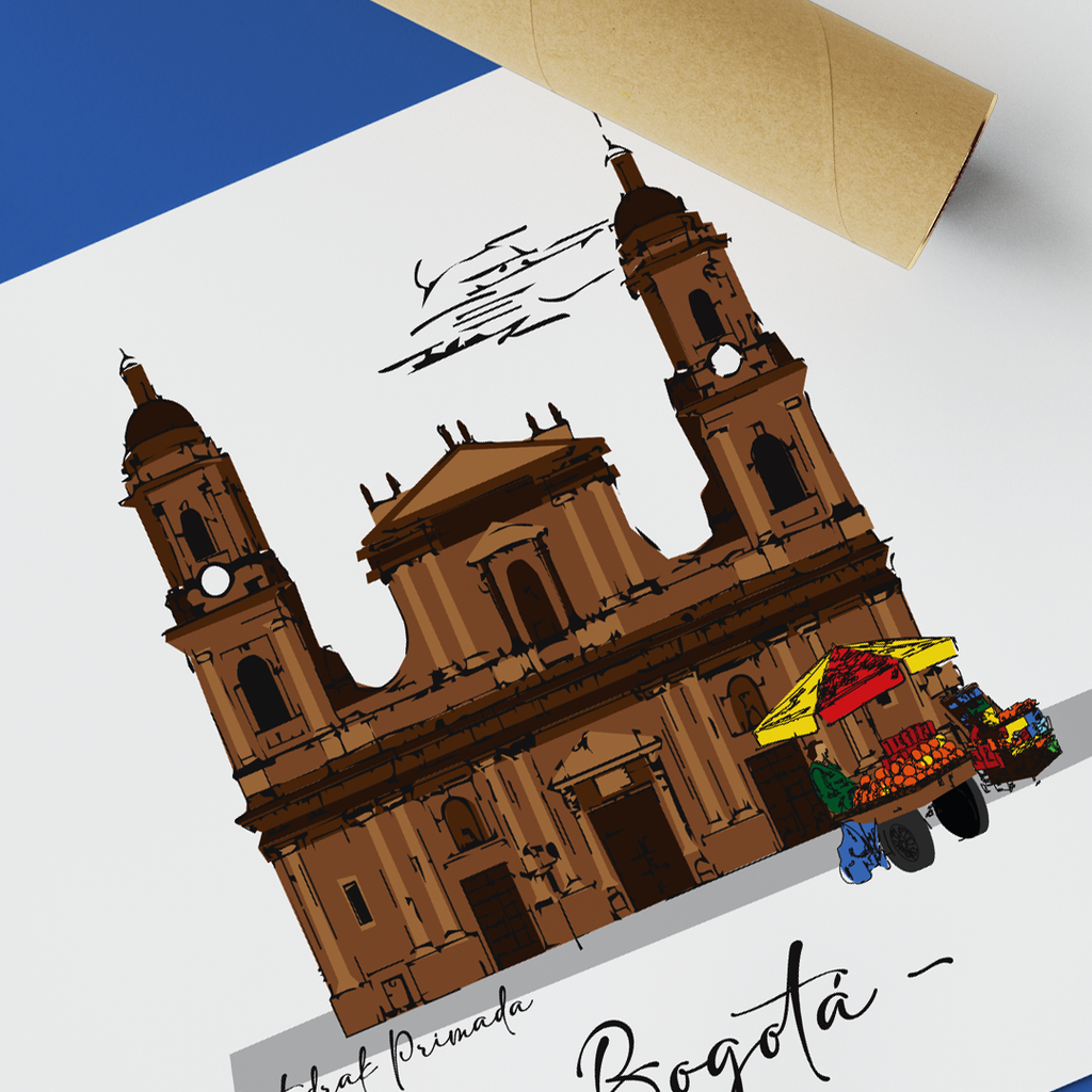 Print: Bogotá - La Catedral