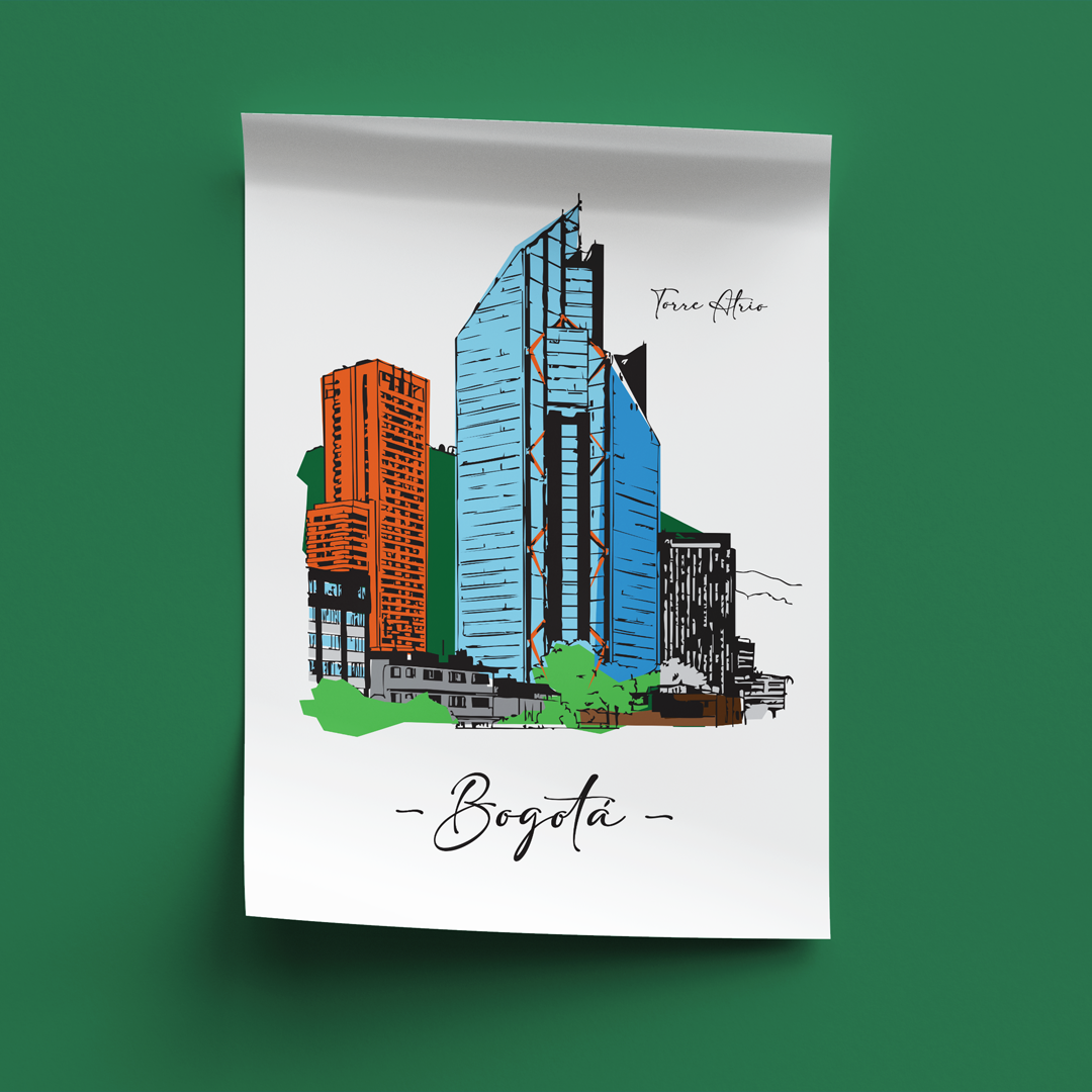 Print: Bogotá - Torre Atrio