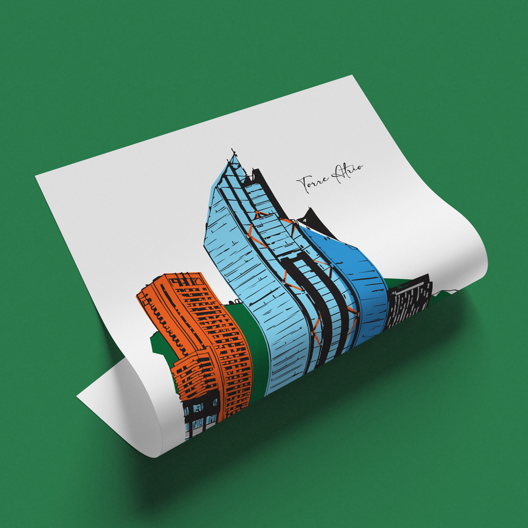 Print: Bogotá - Torre Atrio