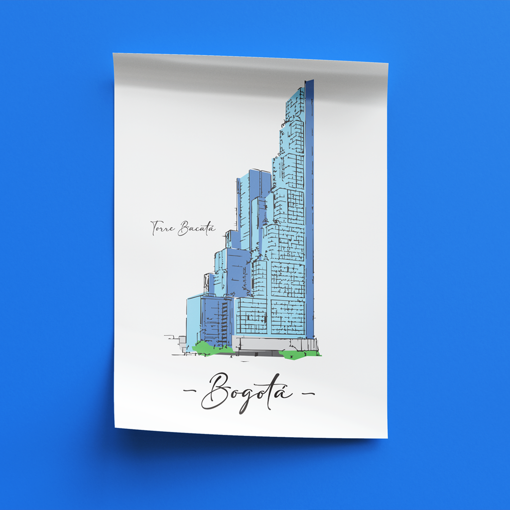 Print: Bogotá - Torre Bacatá