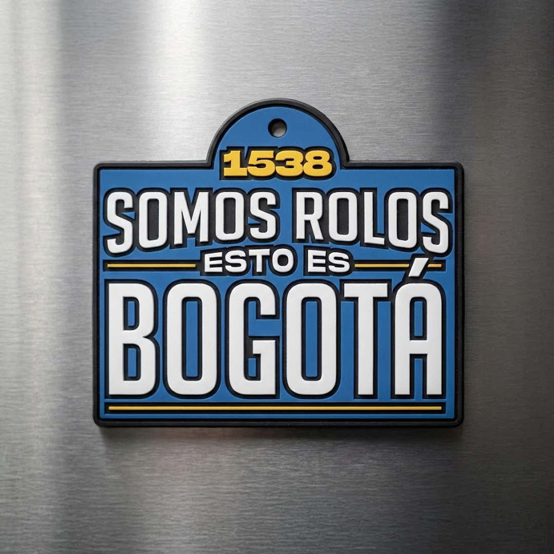 Imán: Bogotá - Tableta Somos Rolos