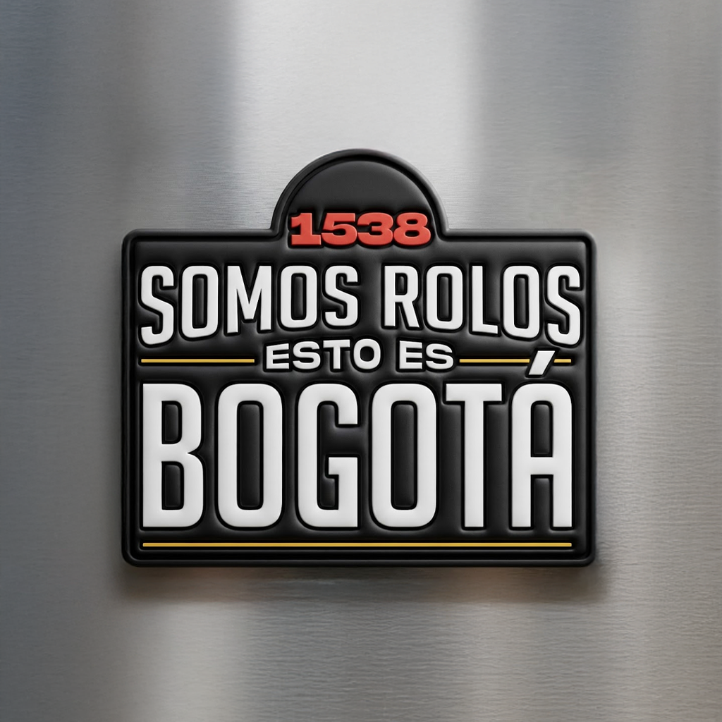 Imán: Bogotá - Tableta Somos Rolos