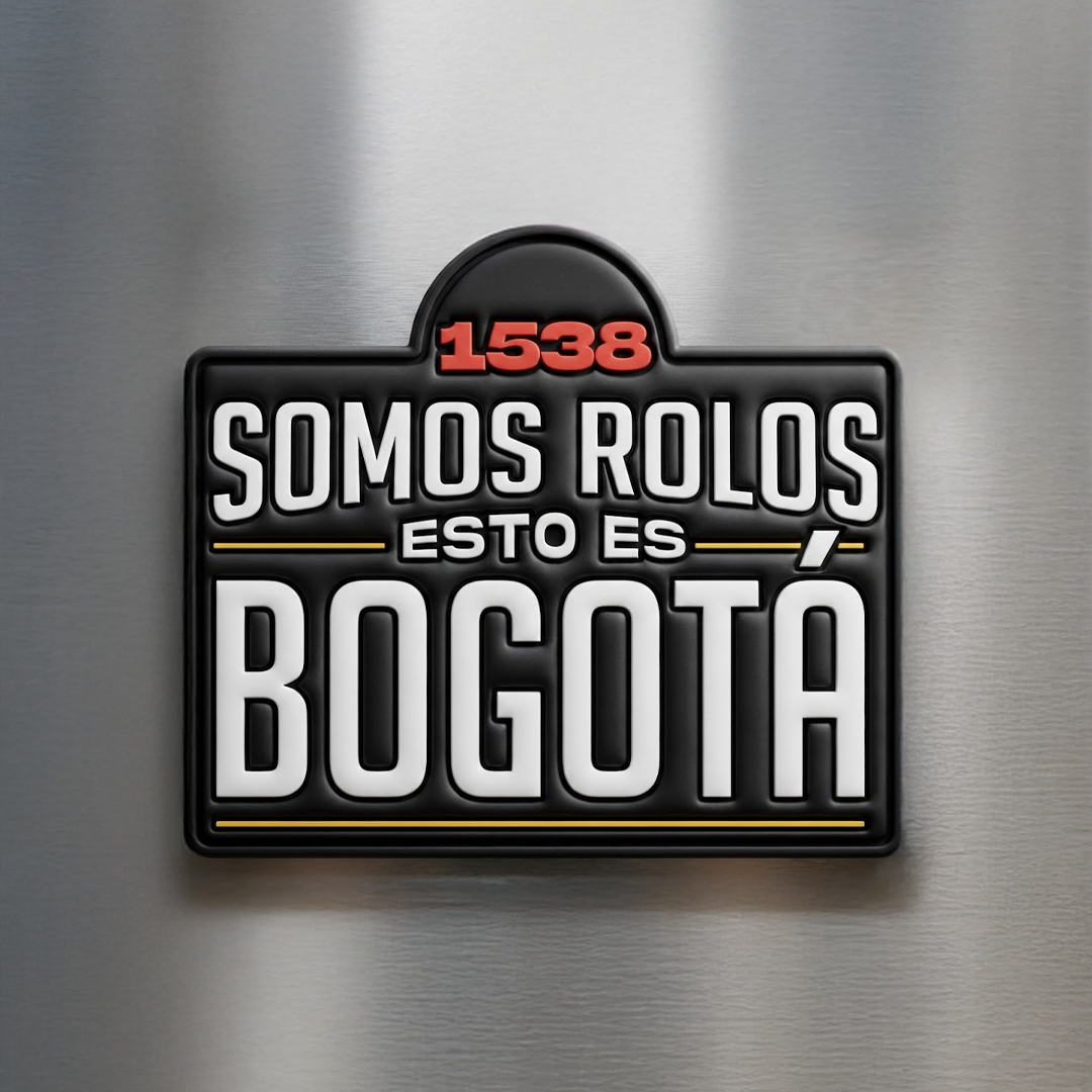 Imán: Bogotá - Tableta Somos Rolos