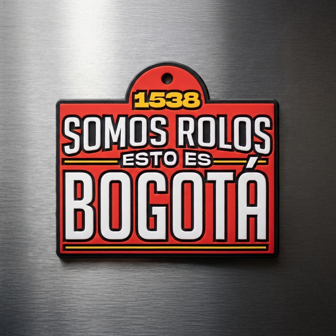 Imán: Bogotá - Tableta Somos Rolos