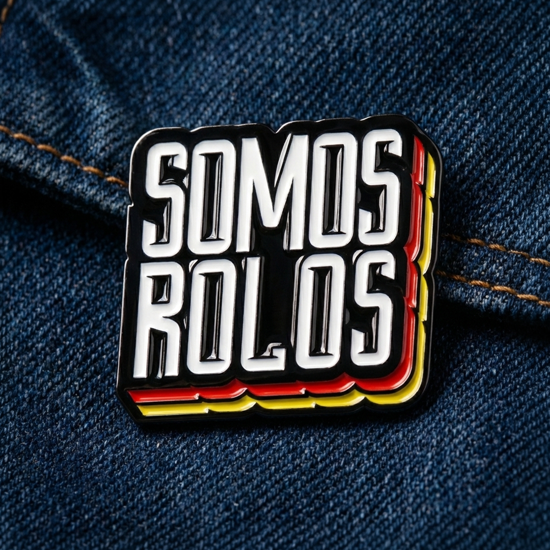 Pin: Somos Rolos - Logo